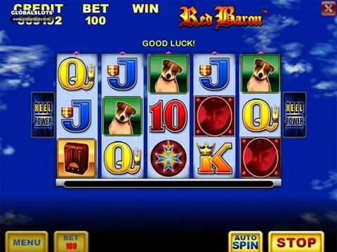 Spielen Sie Red Baron Online-Casino Spiel in Deutscher Sprache in Schweiz