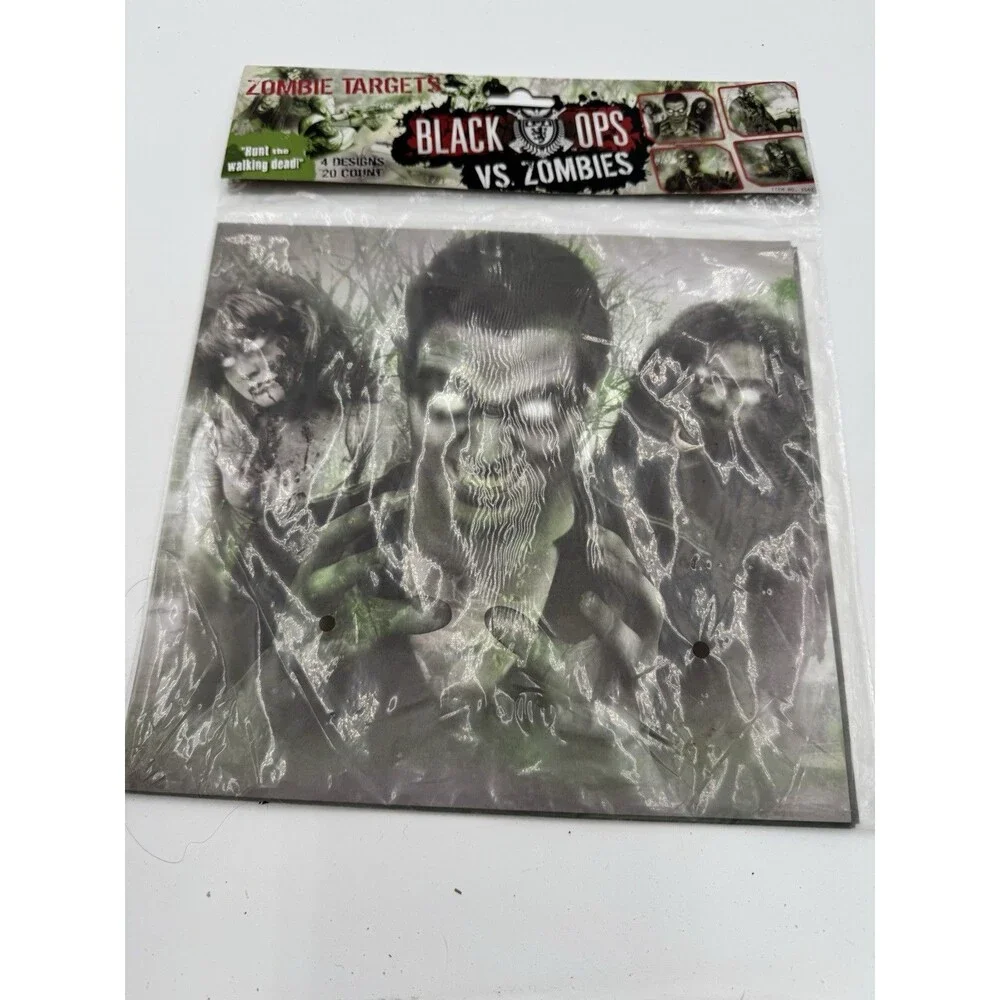 Black‎ Ops vs. Zombies Pistol / Rifle Shooting Targets - 20 Count, 10x9 inches