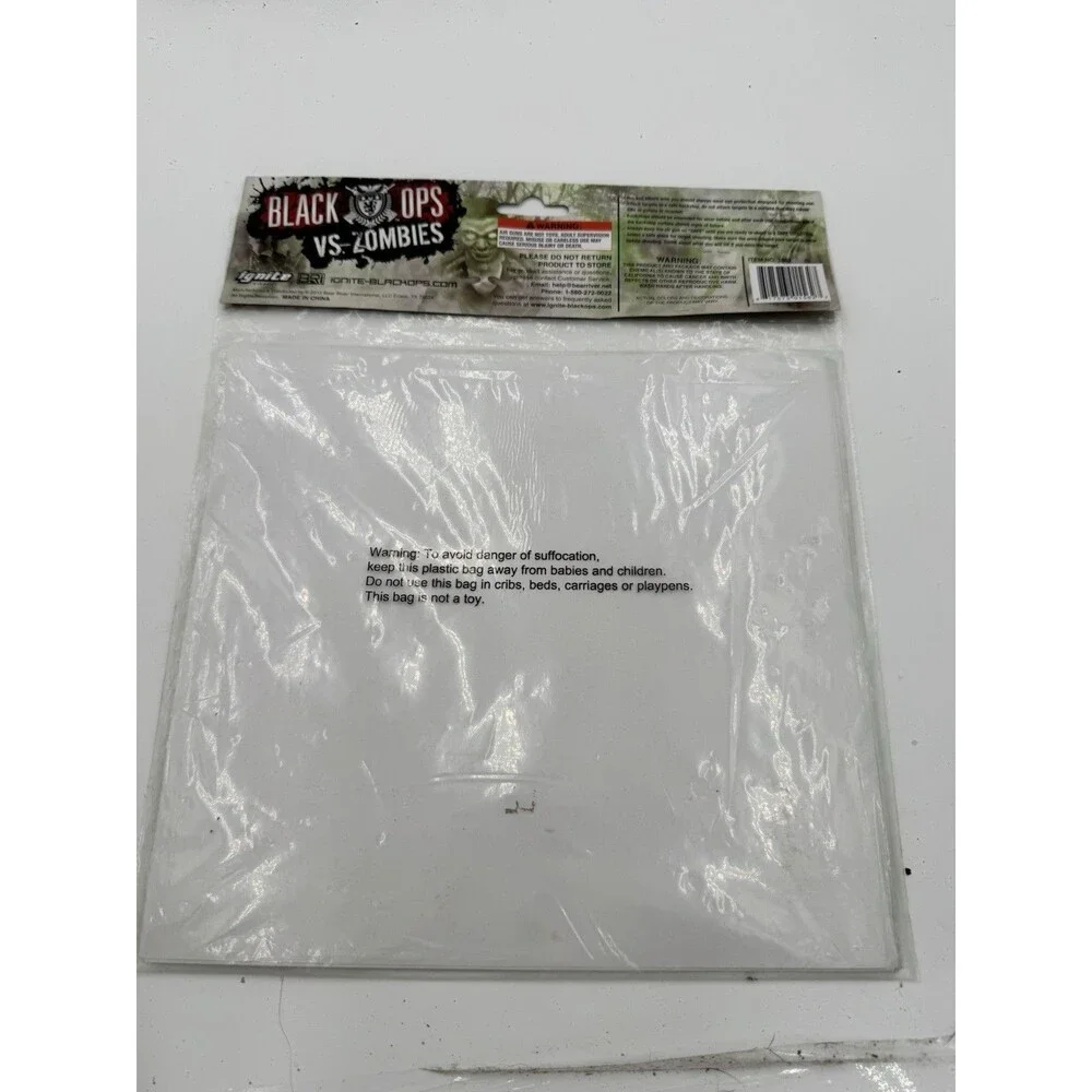 Black‎ Ops vs. Zombies Pistol / Rifle Shooting Targets - 20 Count, 10x9 inches