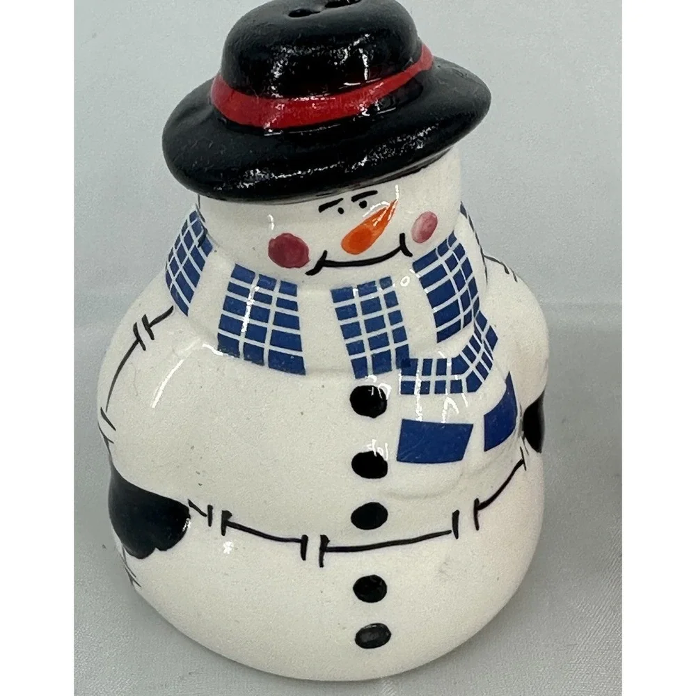 The Finishing Touch‎ American Greetings Mr. and Mrs. Snowman Salt Pepper Shakers