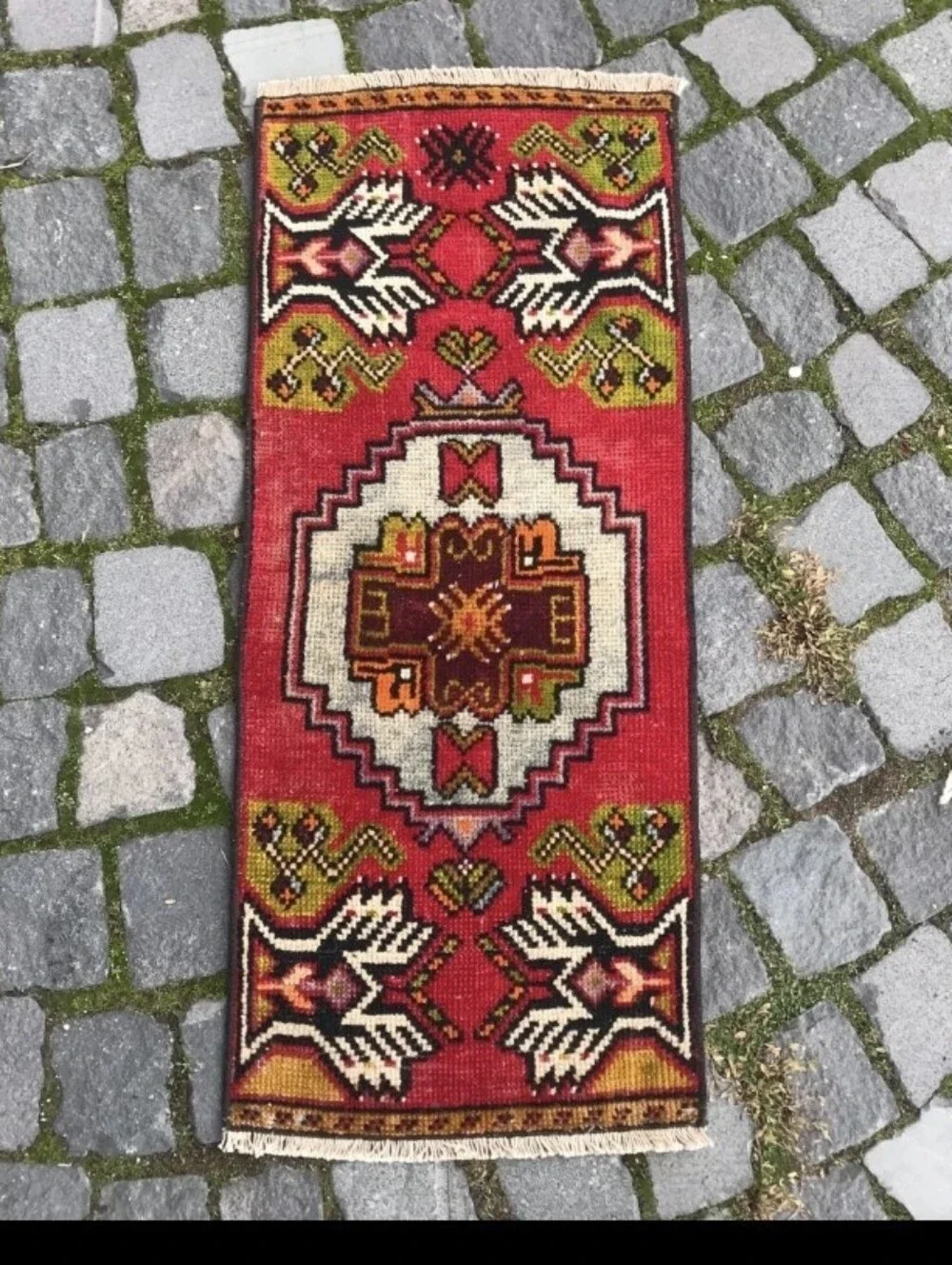 Vintage Turkish Door Mat