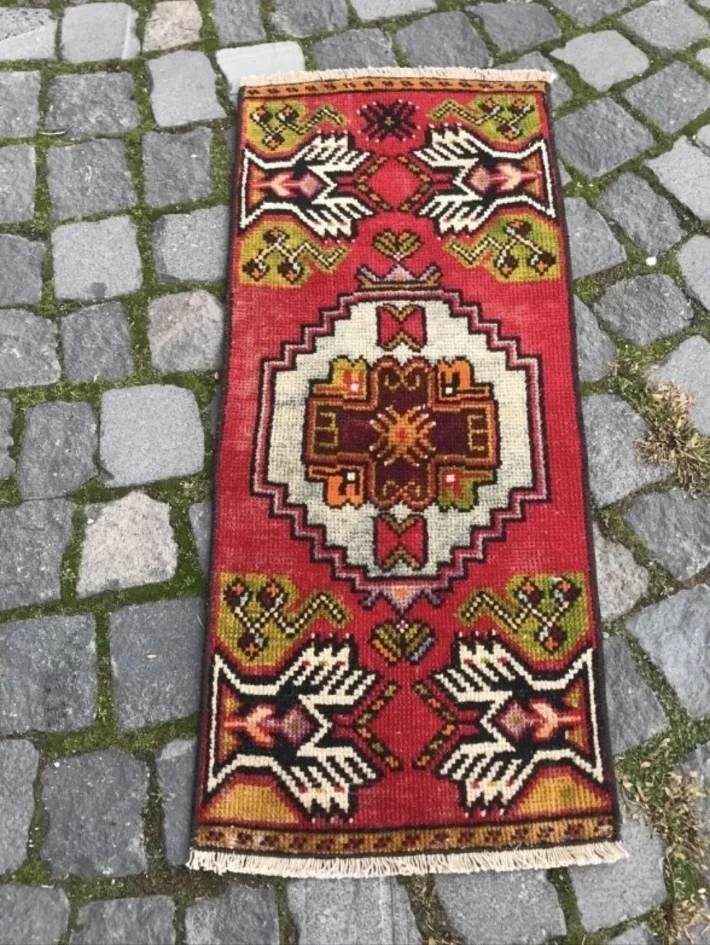 Vintage Turkish Door Mat