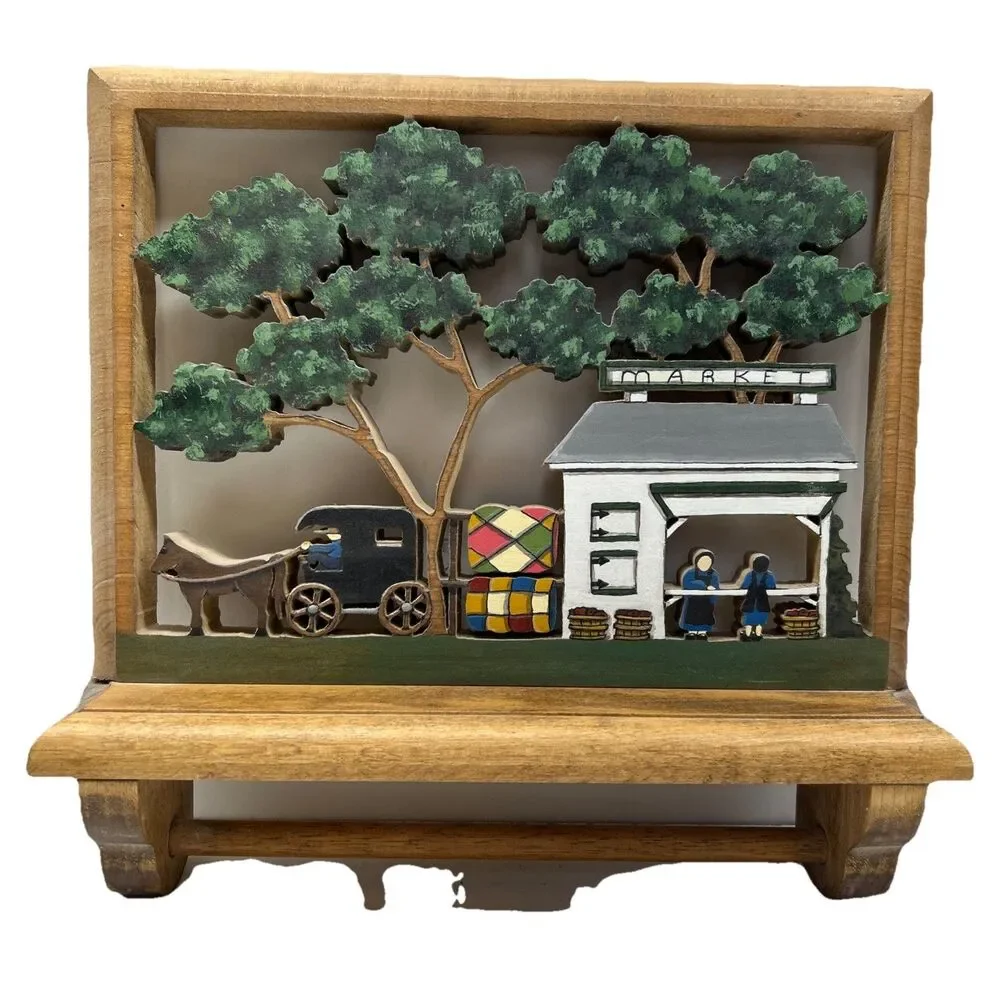 Vintage Wall‎ Decor 3D Art Work Towel Hanger