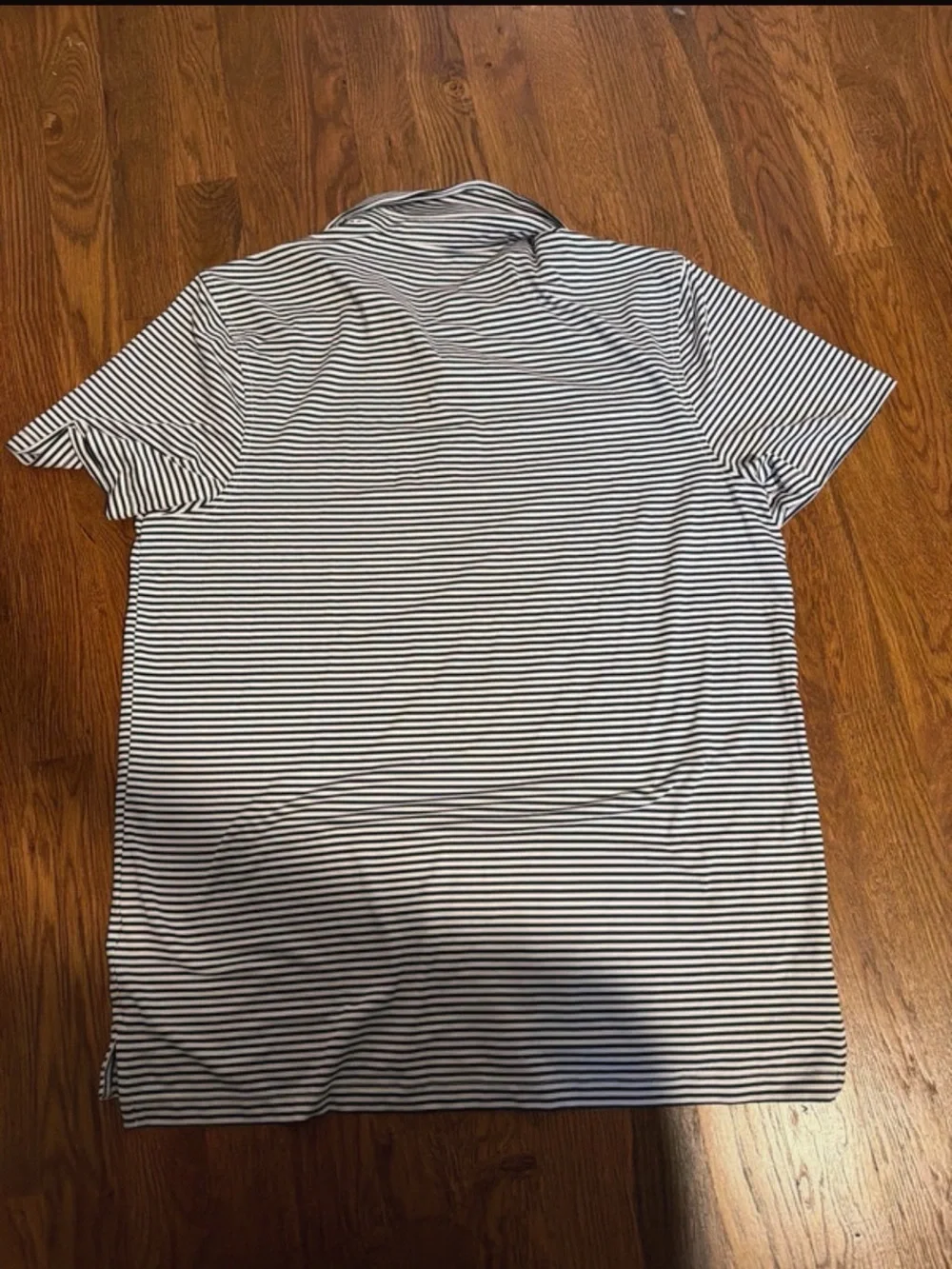J. Crew white collar fabric