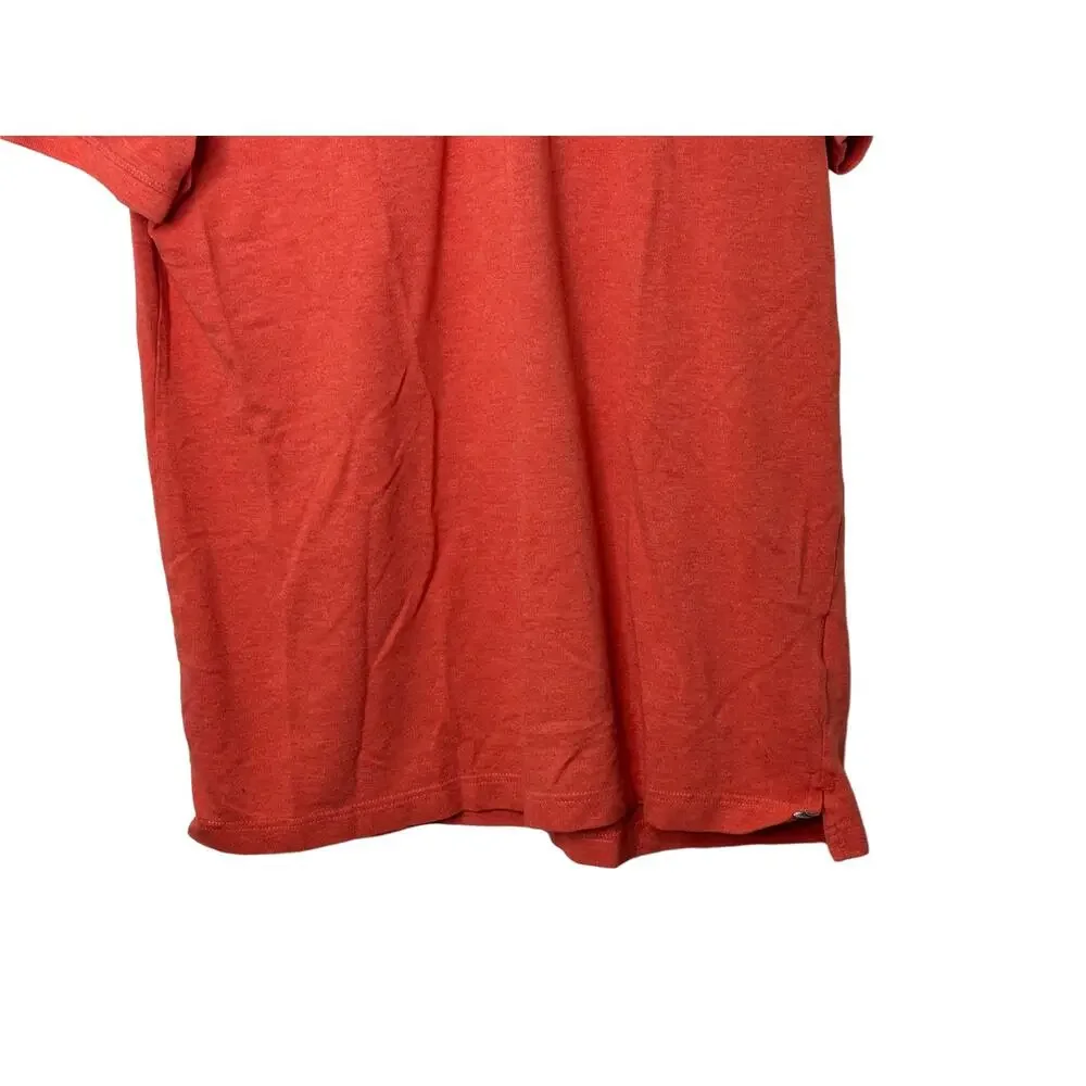 Banana Republic Coral Short Sleeve Polo Shirt Men's Large