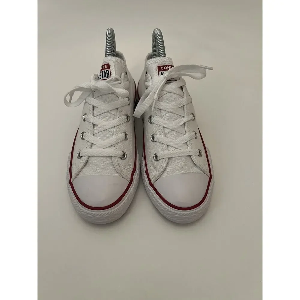 Size 3- Converse All Star Low Top White
