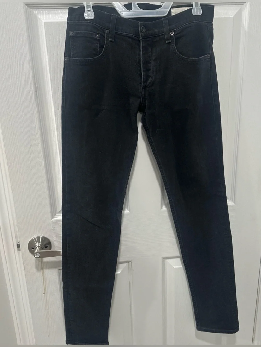 Rag and Bone Black Skinny Jeans