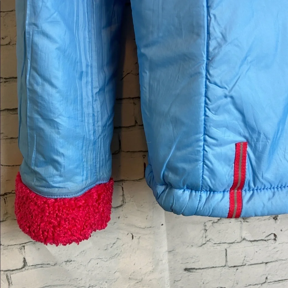 OBERMEYER JITTERBUG REVERSIBLE QUILTED INSULATED JACKET Girls Sz 5 Apres Ski