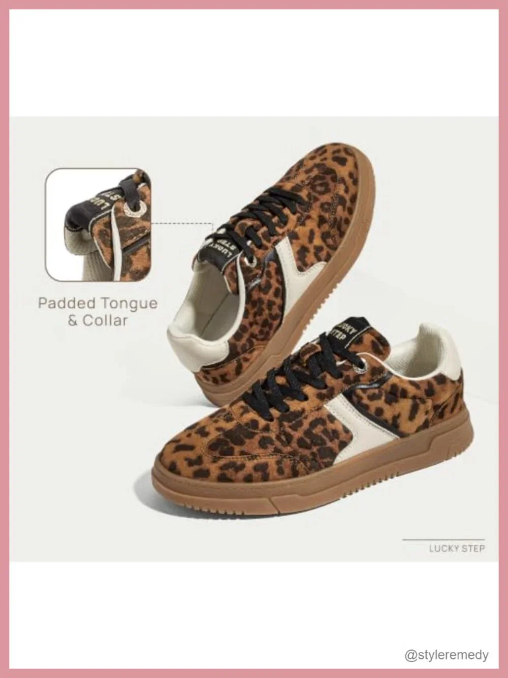 Women's Platform Sneakers Thick Sole Non-Slip Casual Lace-Up Shoes Microfiber PU