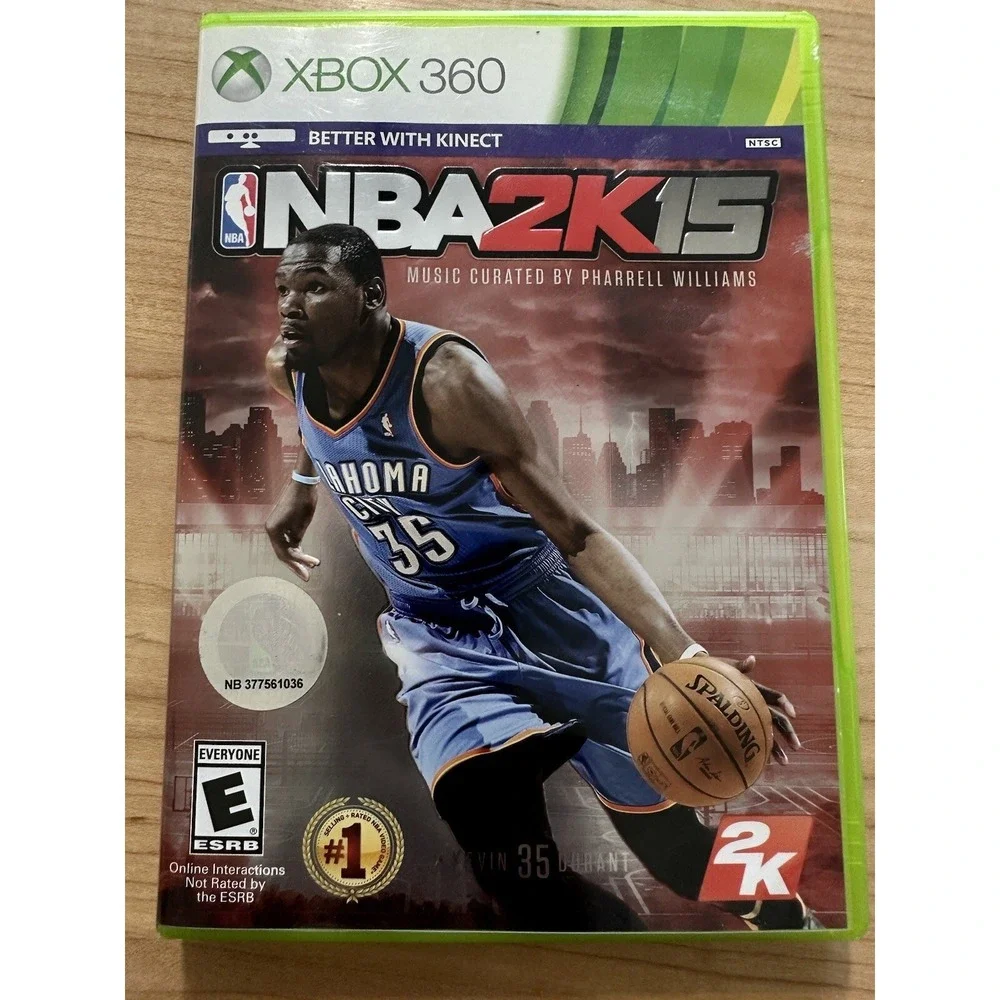 NBA 2K15 Xbox 360 CIB Complete Tested & Working With Manual