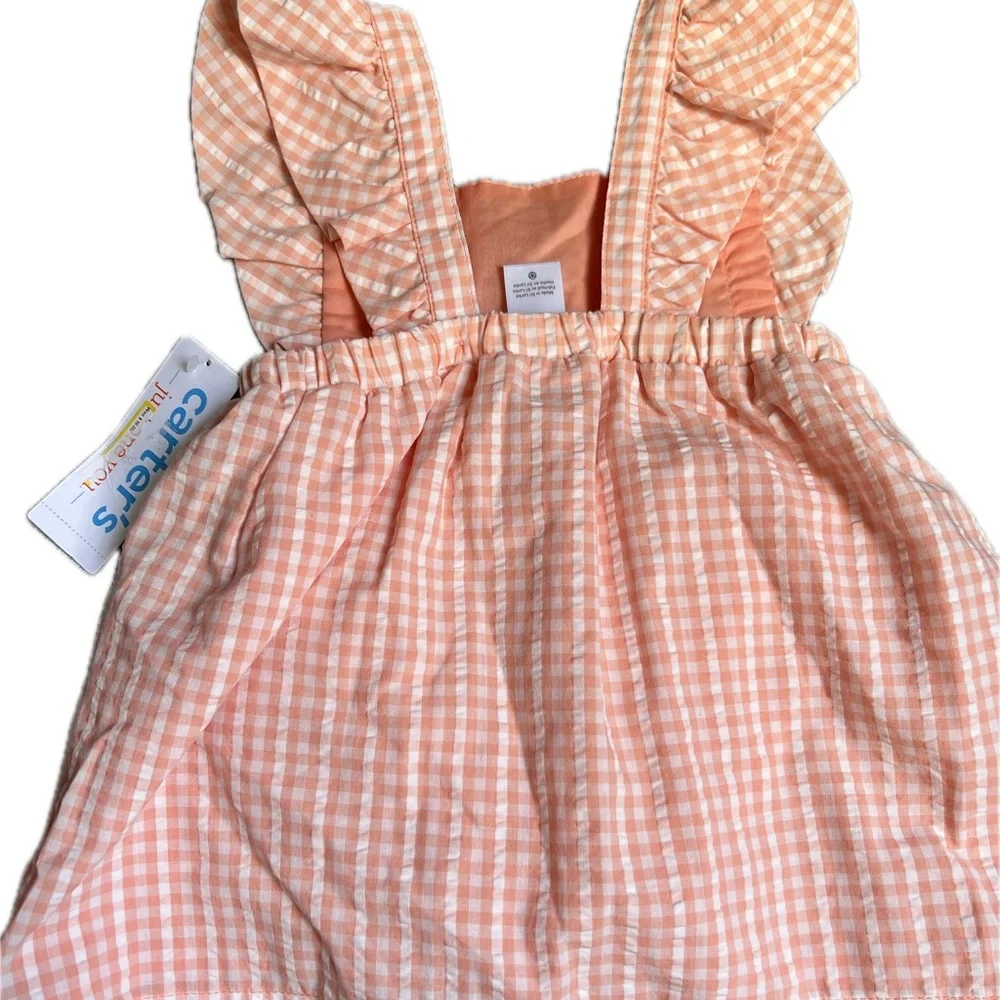 Carter's Baby Girl Dress with diapers cover.