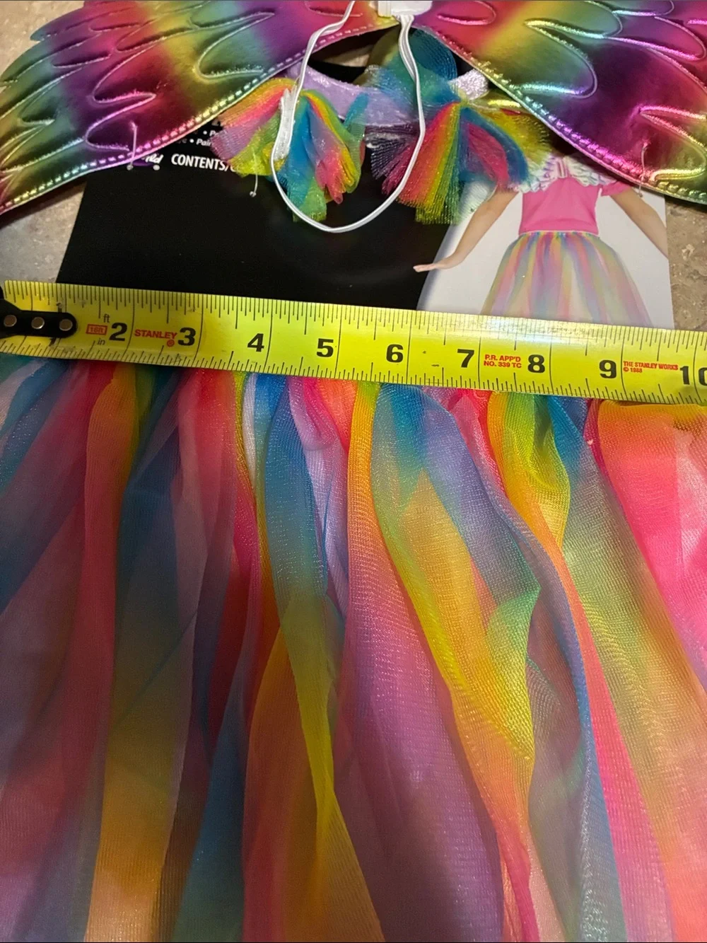 Halloween Costumes bright rainbow