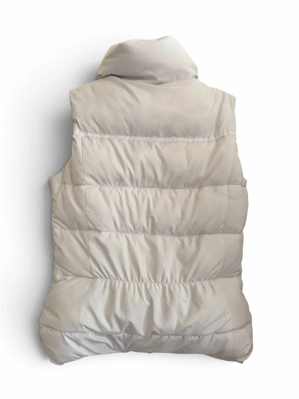Abercrombie Kids Unisex White Puffer Vest Size Small