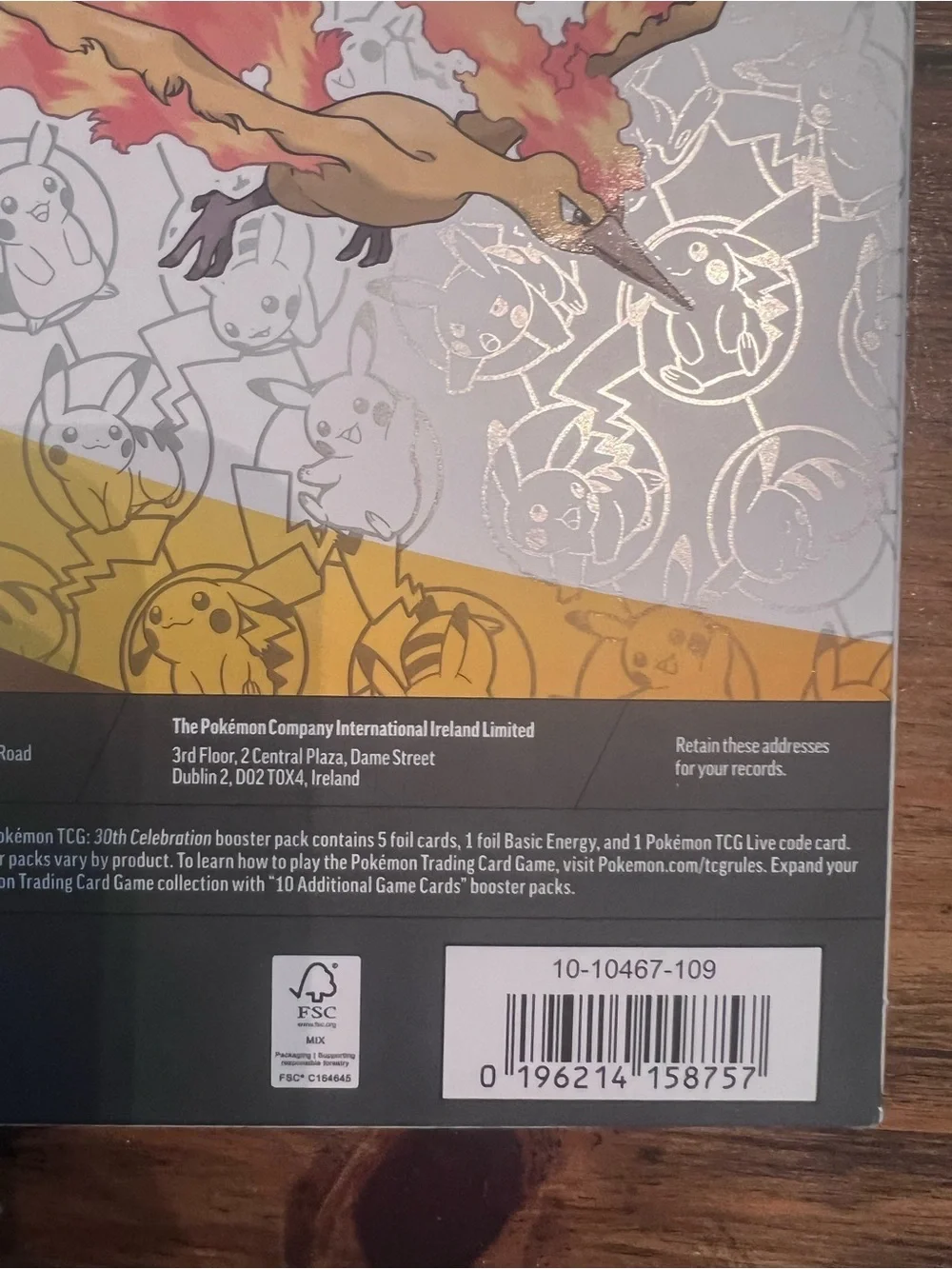 Pokemon authentic official