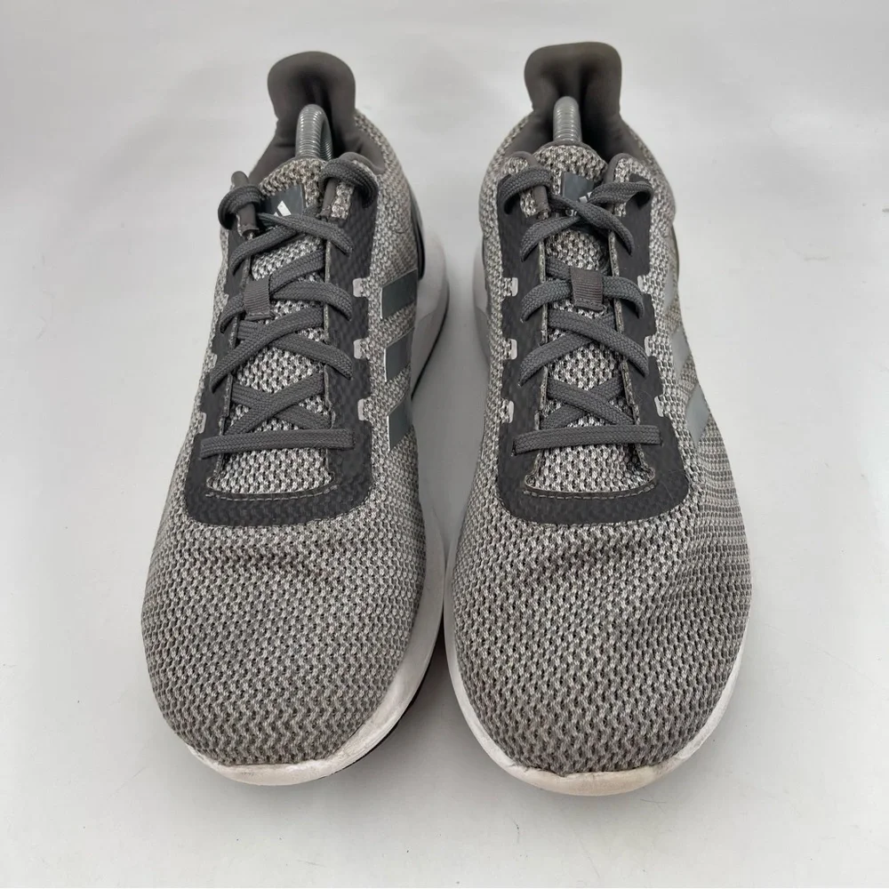 Adidas Women’s Cosmic 2 SL -SZ 12- Silver Grey Lace-Up Running Shoes Sneakers