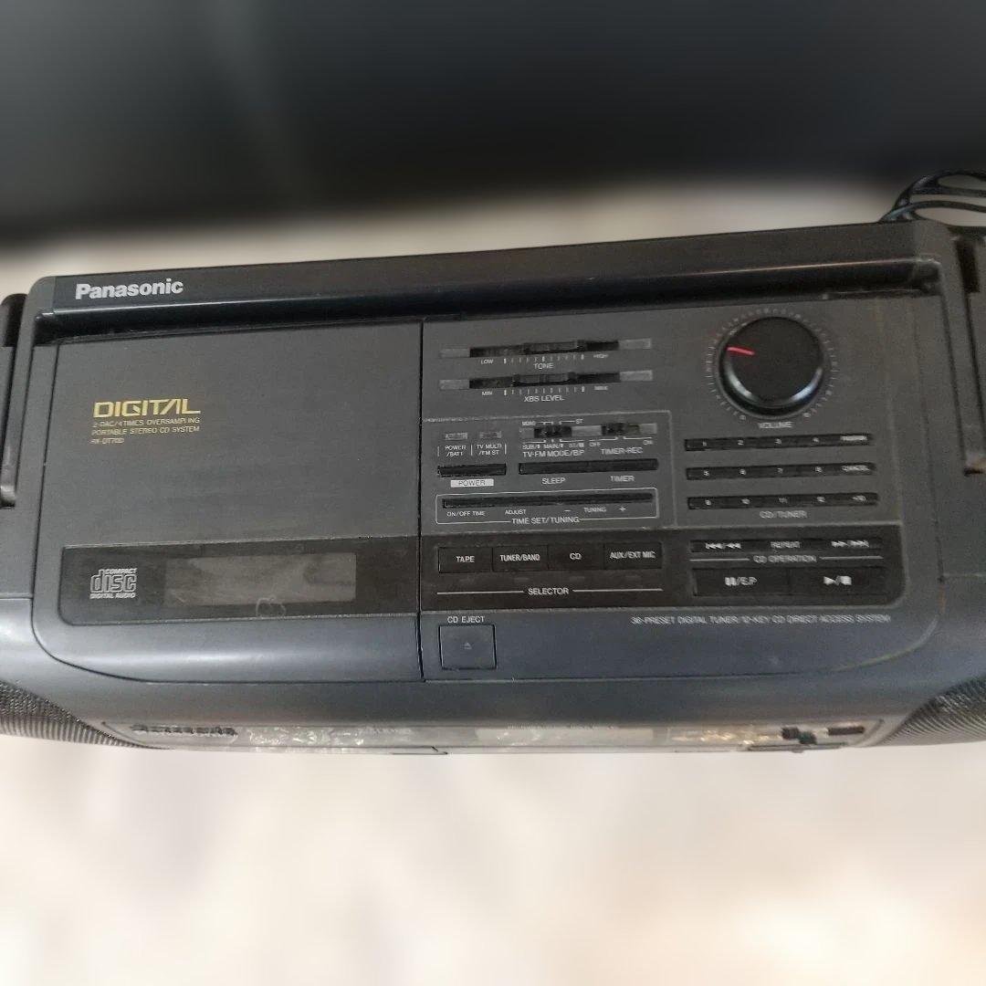 ♥️ (Limited to 1 item! ✨) Junk item Panasonic RX-DT70D boombox body