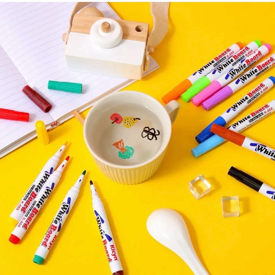 New Floating Pen Set - Educational Toy - Water-Floating Pens - Craft