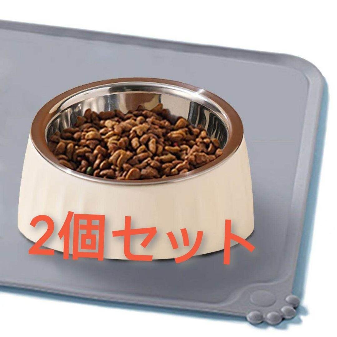 Tableware Stainless Steel Dog Cat Food Bowl Pet Mat Meal Mat