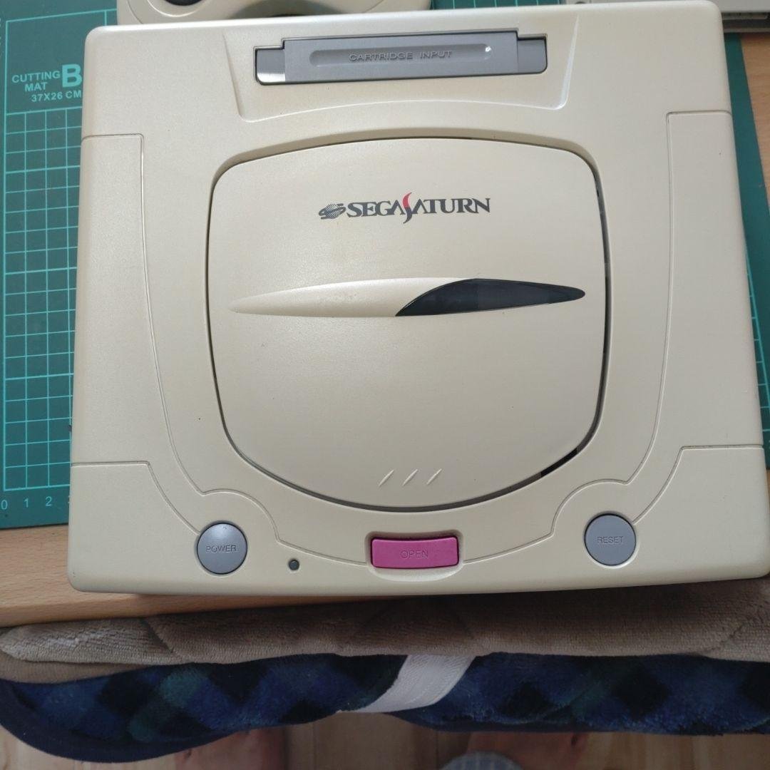 Sega Saturn Console with Controller