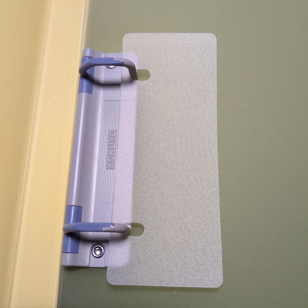 Weekend Sale!! KOKUYO Pop Ring File Slim Set of 2, A4, Light Yellow