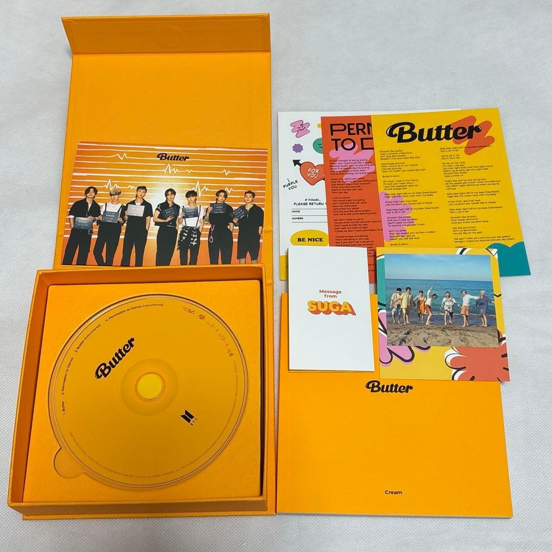 BTS Butter 2-Version Set