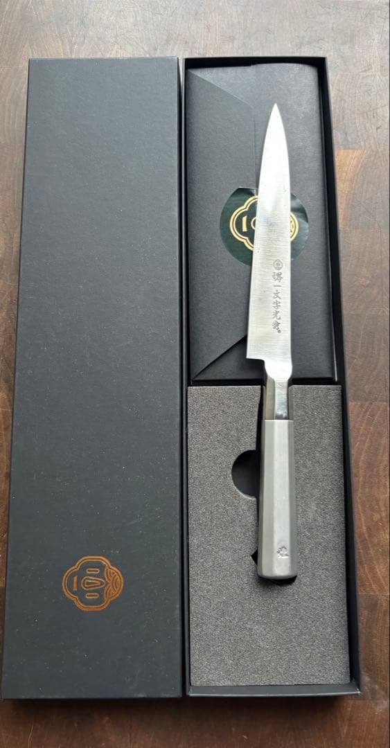 Sakai Ichimonji Mitsuhide Kirameki Petty Knife 150mm VG1 Stainless Western Knife