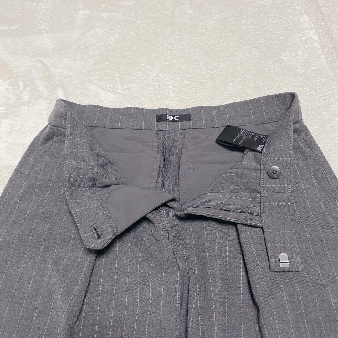 UNIQLO C Oversized Jacket Tuck Wide Pants Setup