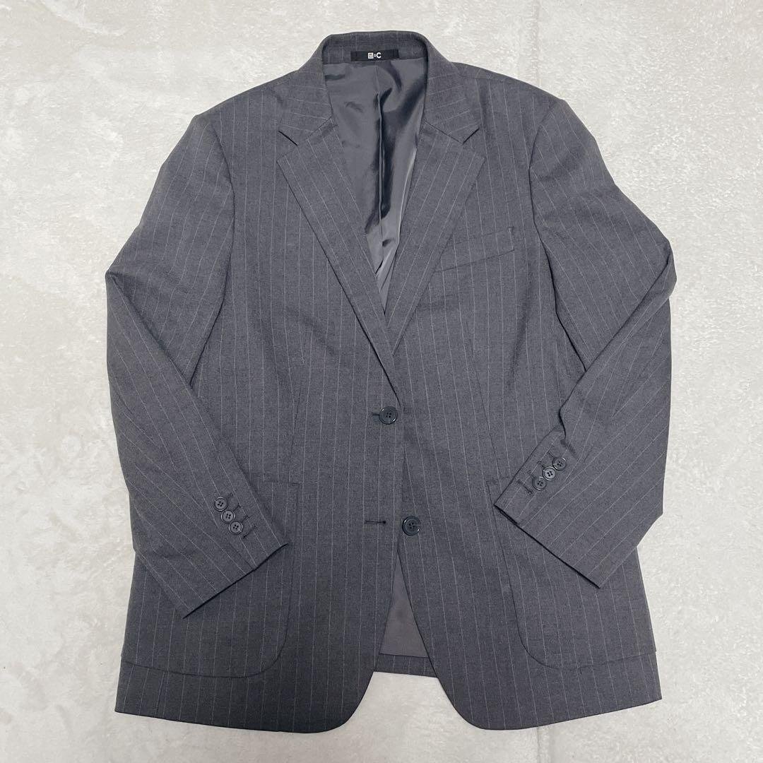 UNIQLO C Oversized Jacket Tuck Wide Pants Setup