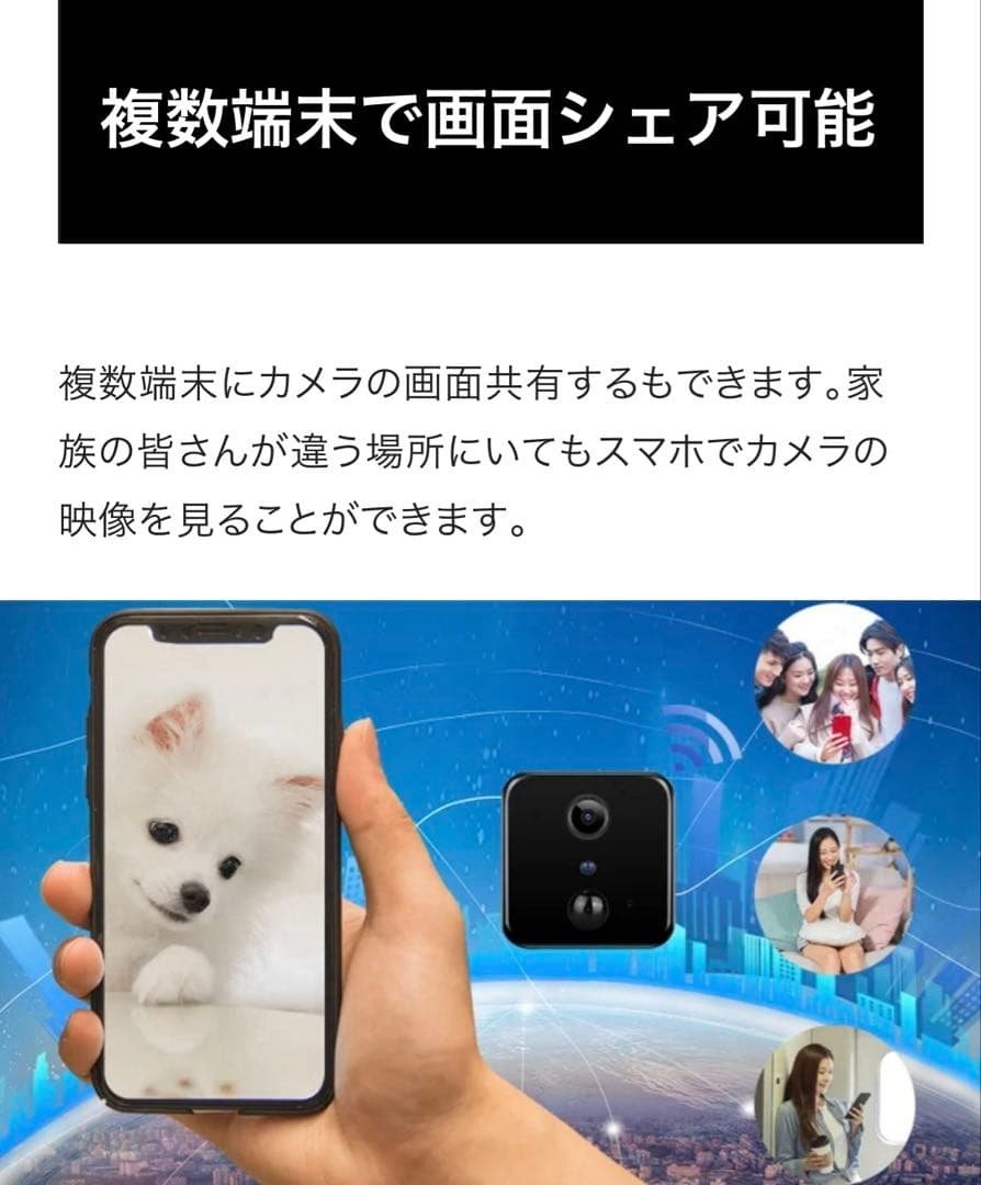 【New, Unopened】Wide-Angle, High-Quality Wireless Mini Security Camera S3