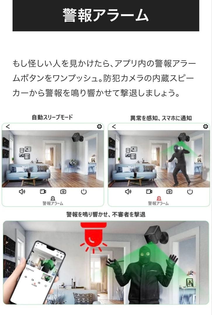 【New, Unopened】Wide-Angle, High-Quality Wireless Mini Security Camera S3