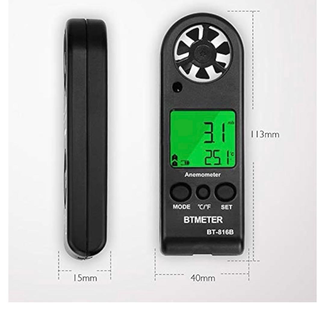 BTMETER Digital Anemometer BT-816B New, Unused Item. First come, first served.