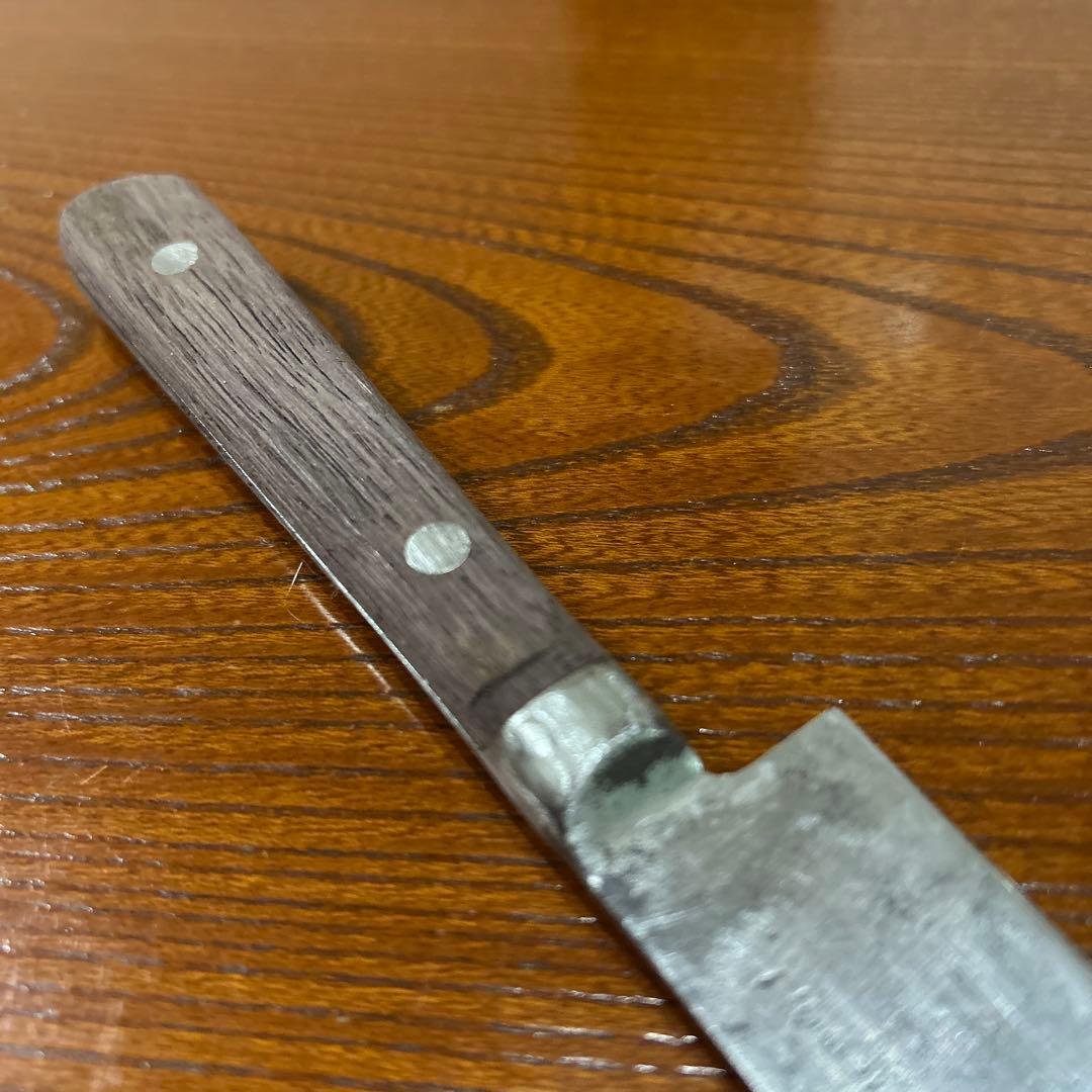 Paring Knife Size: Total length 26cm, Blade 15cm, Weight approx. 61g, Thickness approx. 1mm ★Free Shipping
